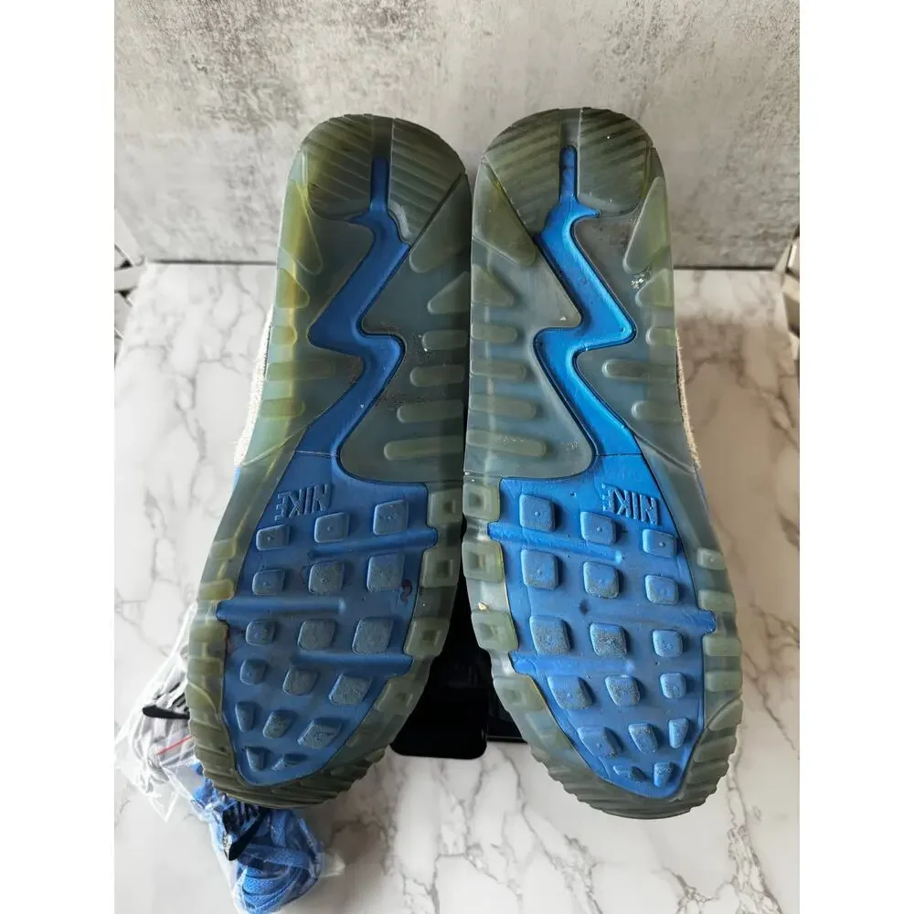 Nike Air Max 90 Undefeated Pacific Blue CQ2289-400 Mens 14 - Picture 7 of 8